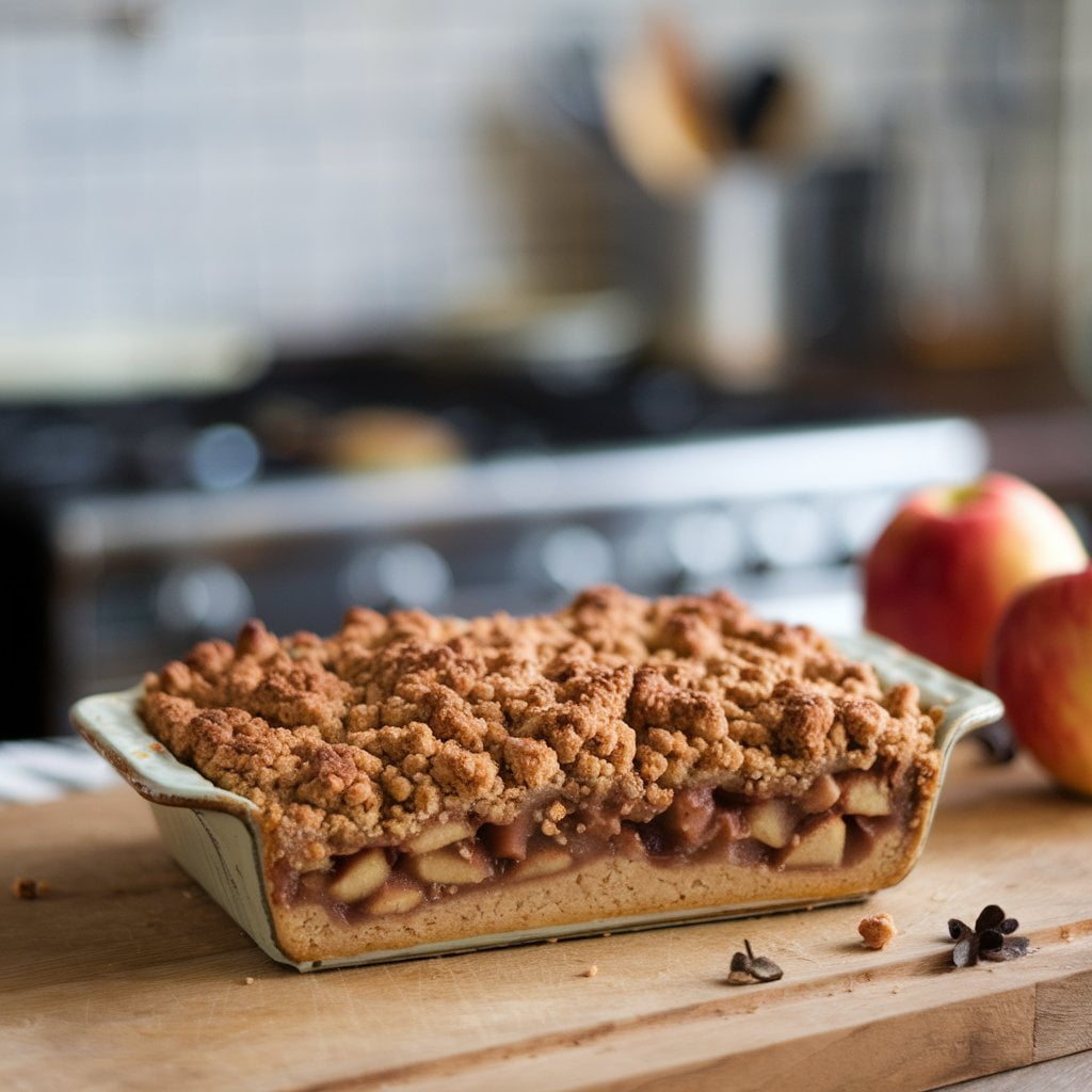 Canned Apple Cobbler with Bisquick